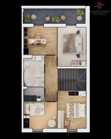 dom szeregowy, 5 pokoi Ostrów Wielkopolski, ul. Włodzimierza Lewandowskiego. Zdjęcie 17