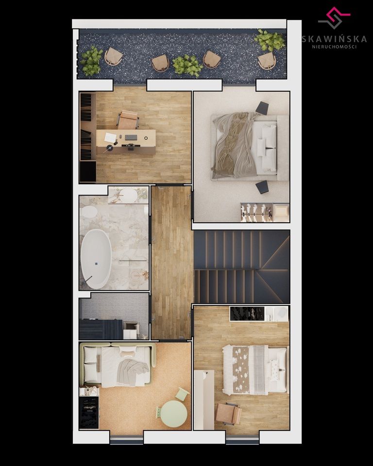 dom szeregowy, 5 pokoi Ostrów Wielkopolski, ul. Włodzimierza Lewandowskiego. Zdjęcie 17