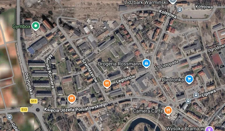 Mieszkanie 2-pokojowe Lidzbark Warmiński, ul. Legionów