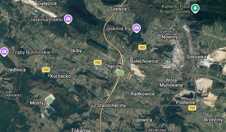 Działka rolna Chęciny