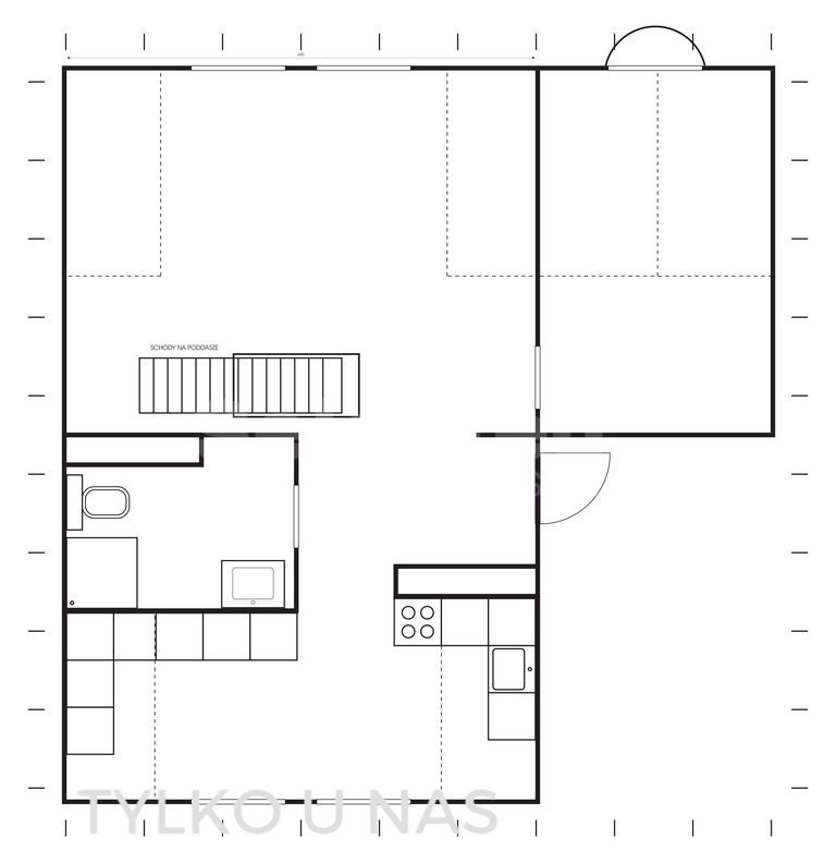 Mieszkanie 3-pokojowe Poznań Winogrady, os. Na Murawie. Zdjęcie 12