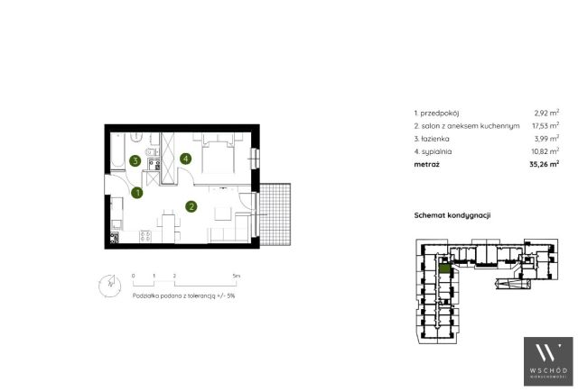 Mieszkanie 2-pokojowe Kraków Prądnik Biały. Zdjęcie 3