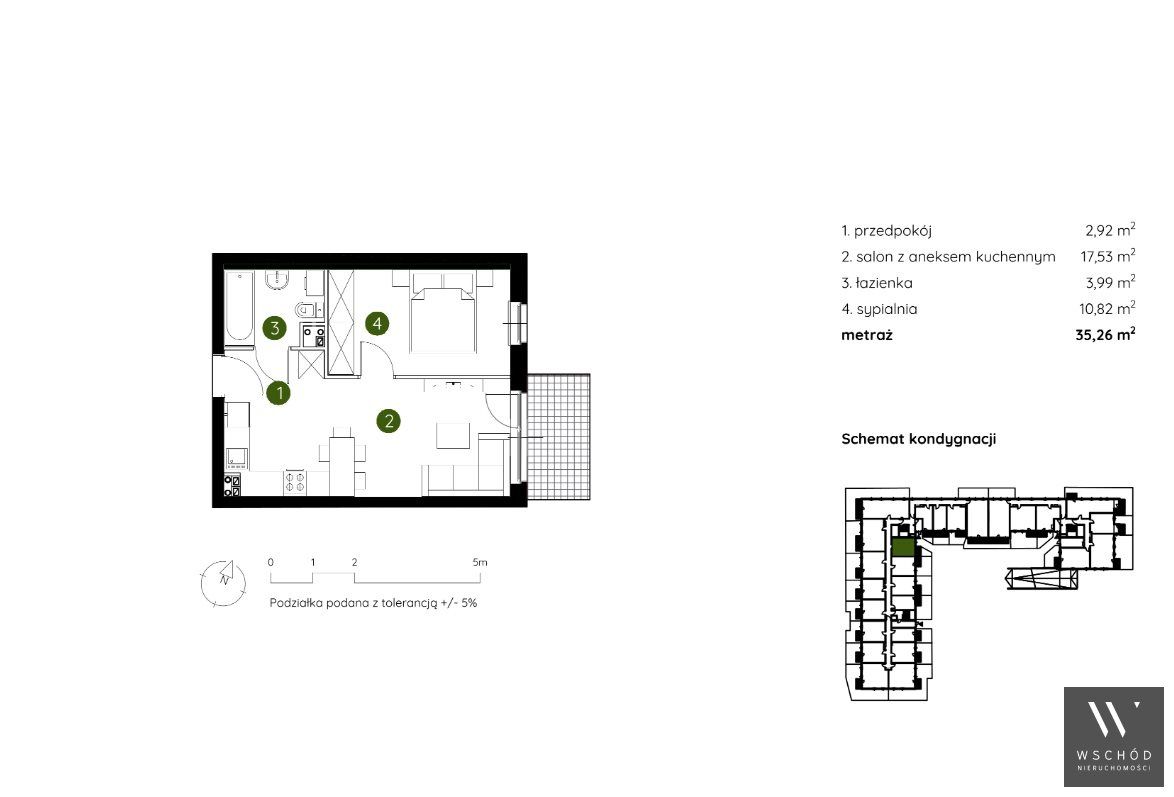 Mieszkanie 2-pokojowe Kraków Prądnik Biały. Zdjęcie 3