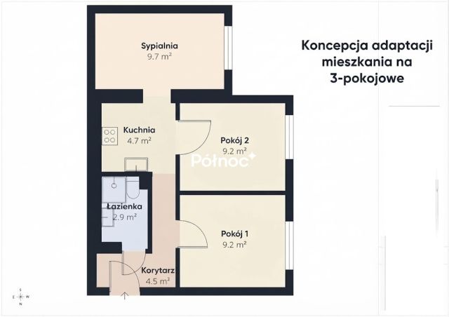 Mieszkanie 2-pokojowe Białystok Centrum, ul. Żabia. Zdjęcie 8