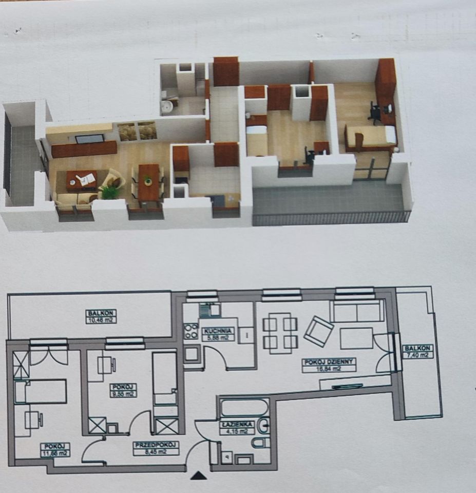 Mieszkanie 3-pokojowe Wrocław Klecina, ul. Życzliwa. Zdjęcie 19