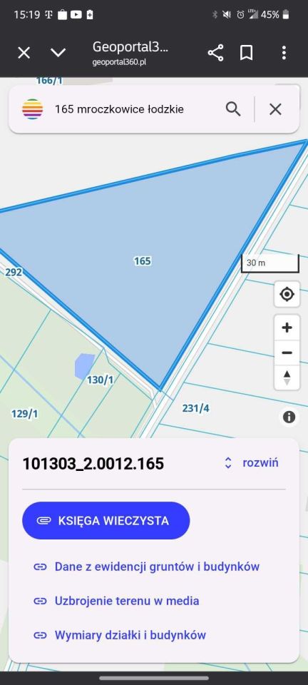 Działka rolna Mroczkowice. Zdjęcie 3