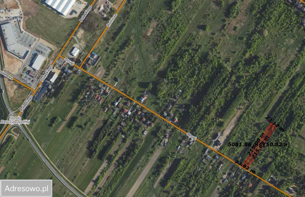 Działka budowlana Myszków Nierada, ul. Strugi. Zdjęcie 3