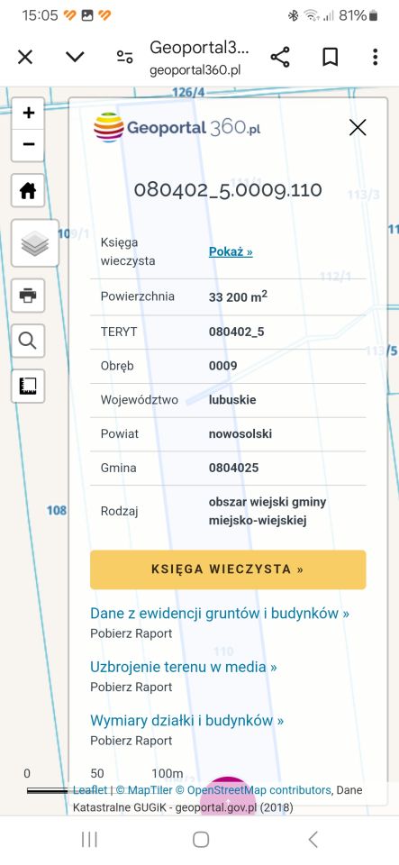Działka rolna Wierzbnica. Zdjęcie 2