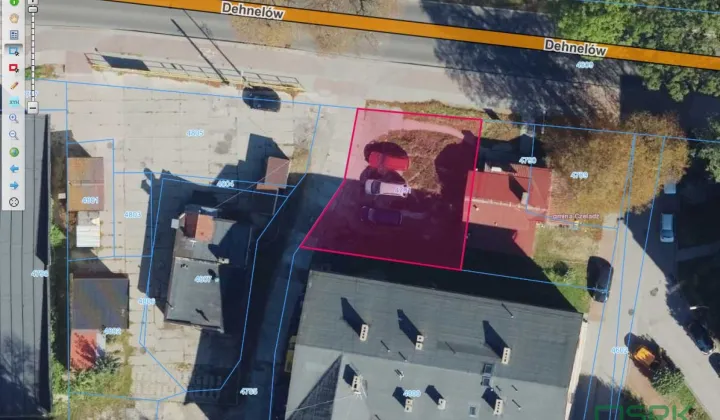 Działka Czeladź, ul. Piotra Pawła i Leokadii Dehnelów