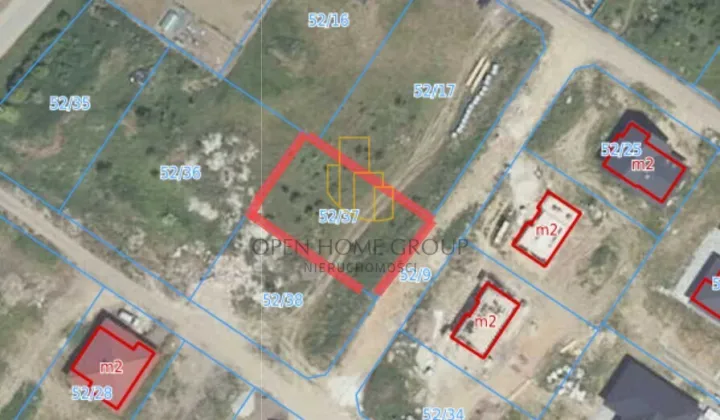 Działka budowlana Miękinia