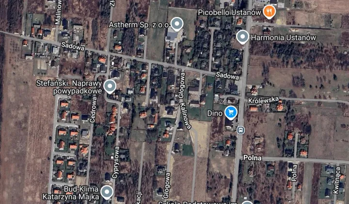 Działka budowlana Ustanów, ul. Sadowa