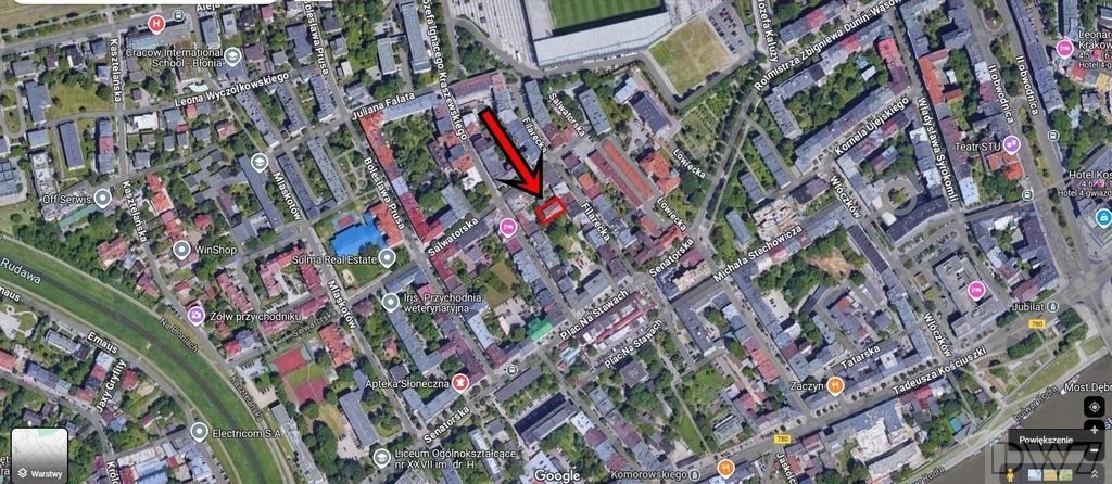 Mieszkanie 4-pokojowe Kraków Salwator, ul. Filarecka. Zdjęcie 30