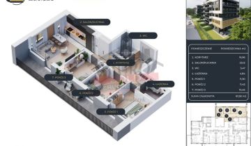 Mieszkanie 4-pokojowe Ozimek, ul. Jesionowa