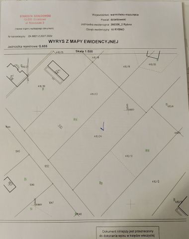 Działka rekreacyjna Rybno. Zdjęcie 1
