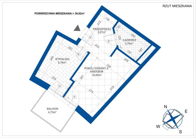 Mieszkanie 2-pokojowe Kraków Ruczaj, ul. Lubostroń. Zdjęcie 16