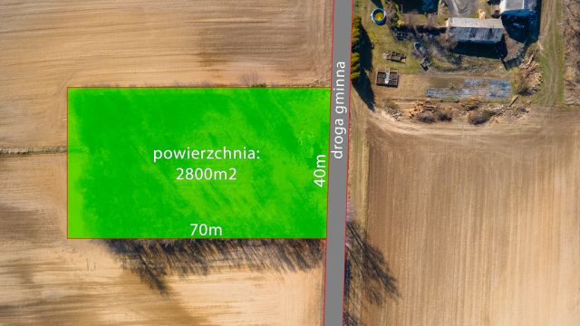 Działka budowlana Motycz. Zdjęcie 1