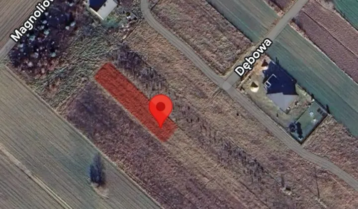 Działka budowlana Rybienko Nowe, ul. Dębowa