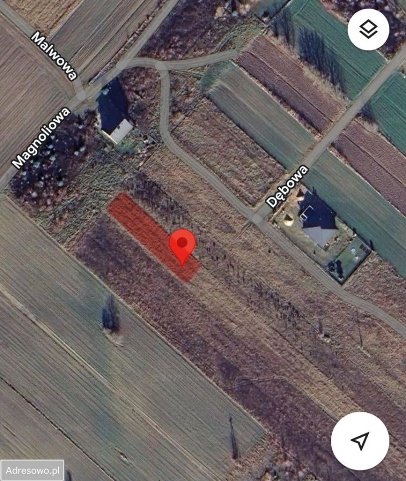 Działka budowlana Rybienko Nowe, ul. Dębowa. Zdjęcie 1