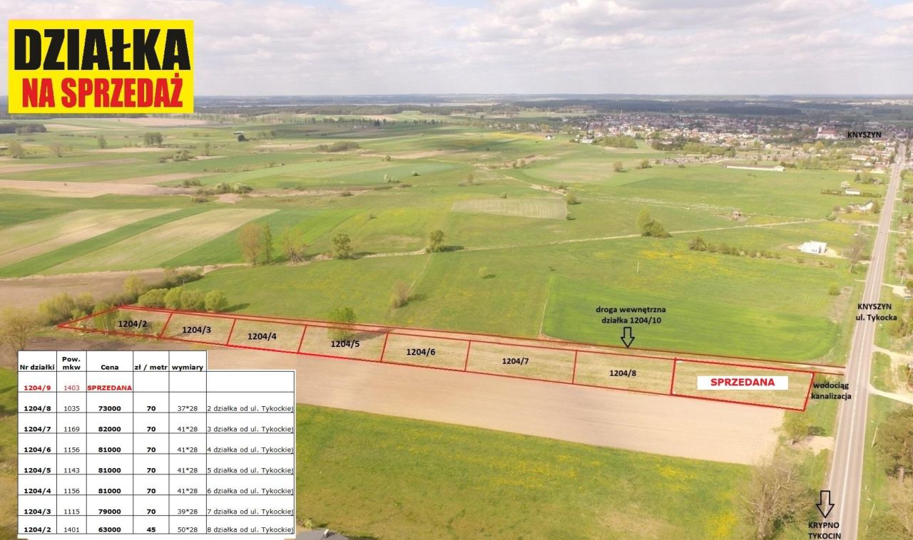 Działka budowlana Knyszyn, ul. Starodworna. Zdjęcie 5