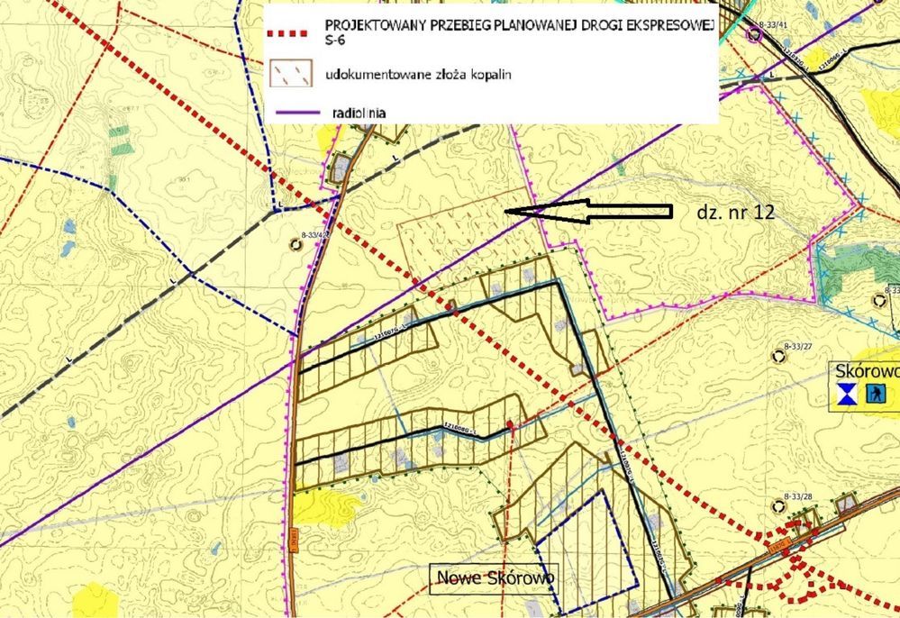 Działka inwestycyjna Nowe Skórowo. Zdjęcie 2