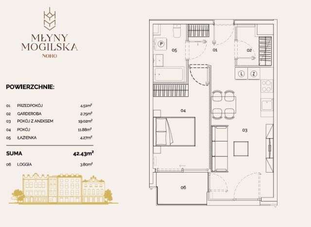 Mieszkanie 2-pokojowe Kraków Grzegórzki, ul. Mogilska. Zdjęcie 12