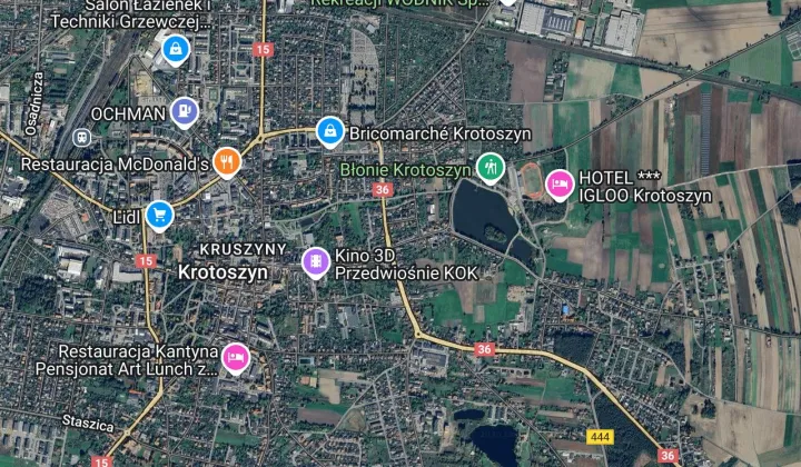 Mieszkanie 4-pokojowe Krotoszyn Błonie, ul. Stawna