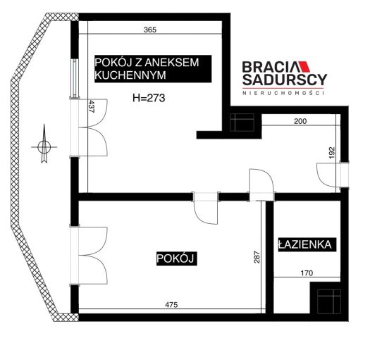 Mieszkanie 2-pokojowe Kraków Bronowice, ul. Naukowców. Zdjęcie 19