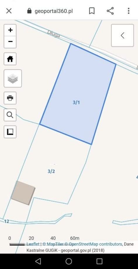 Działka budowlana Czarne, ul. Długa