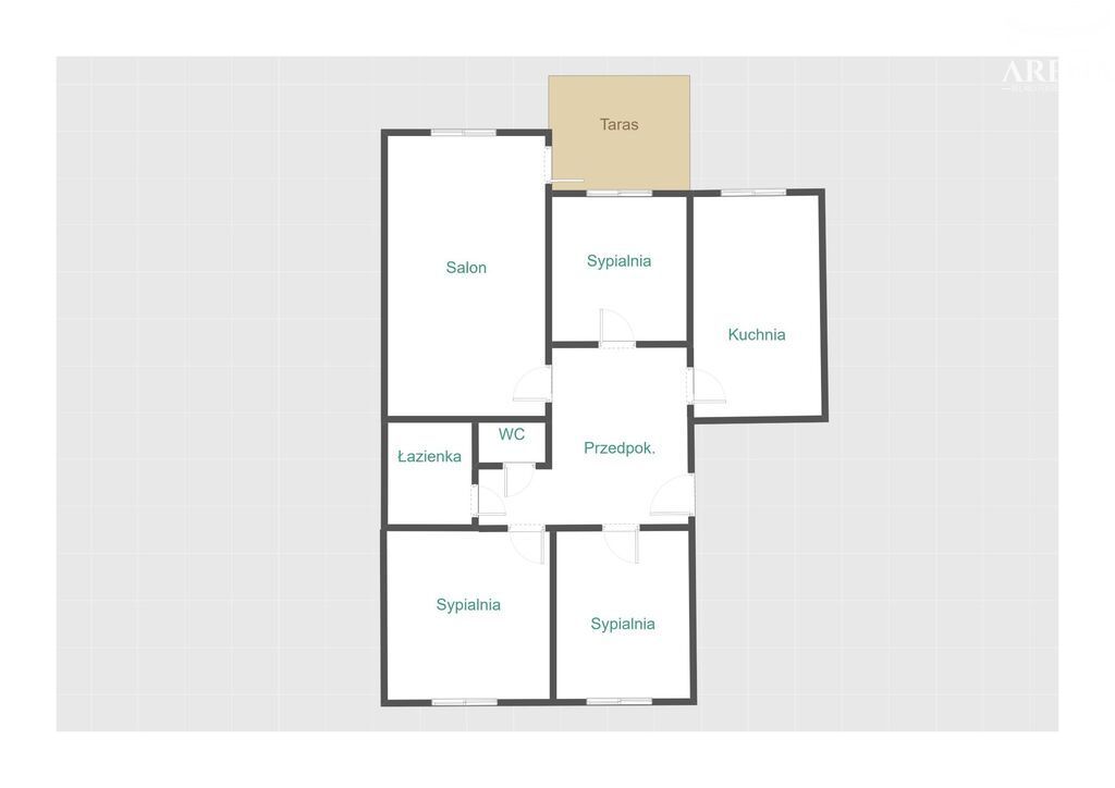 Mieszkanie 4-pokojowe Lublin Czuby, ul. Turkusowa. Zdjęcie 1