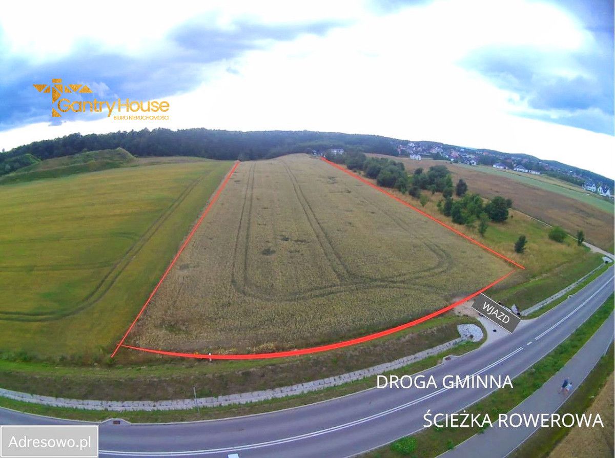 Działka inwestycyjna Dębogórze, ul. Chmielna. Zdjęcie 10