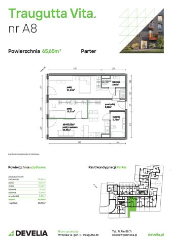 Mieszkanie 3-pokojowe Wrocław, ul. gen. Romualda Traugutta. Zdjęcie 6