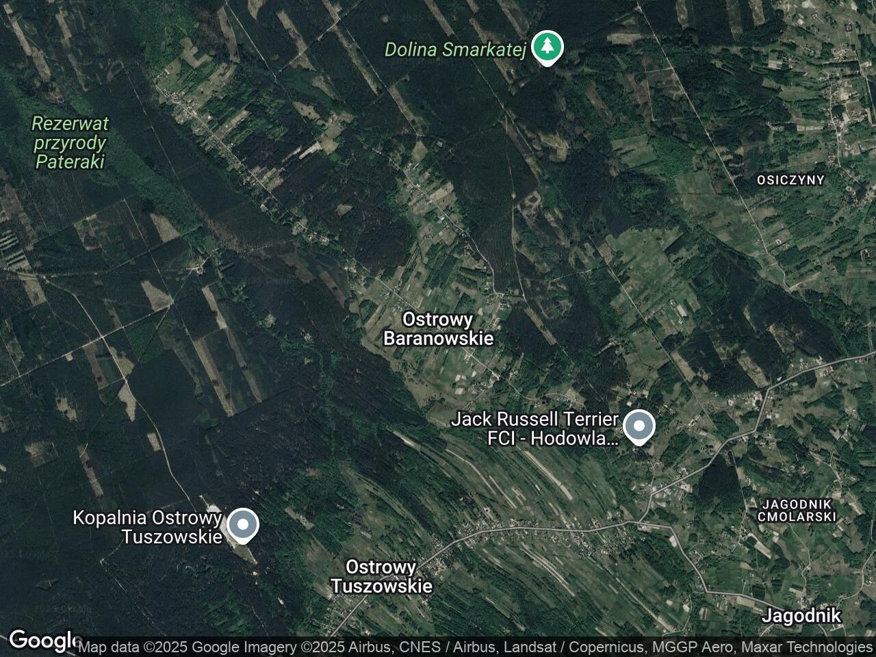 Działka inwestycyjna Ostrowy Baranowskie