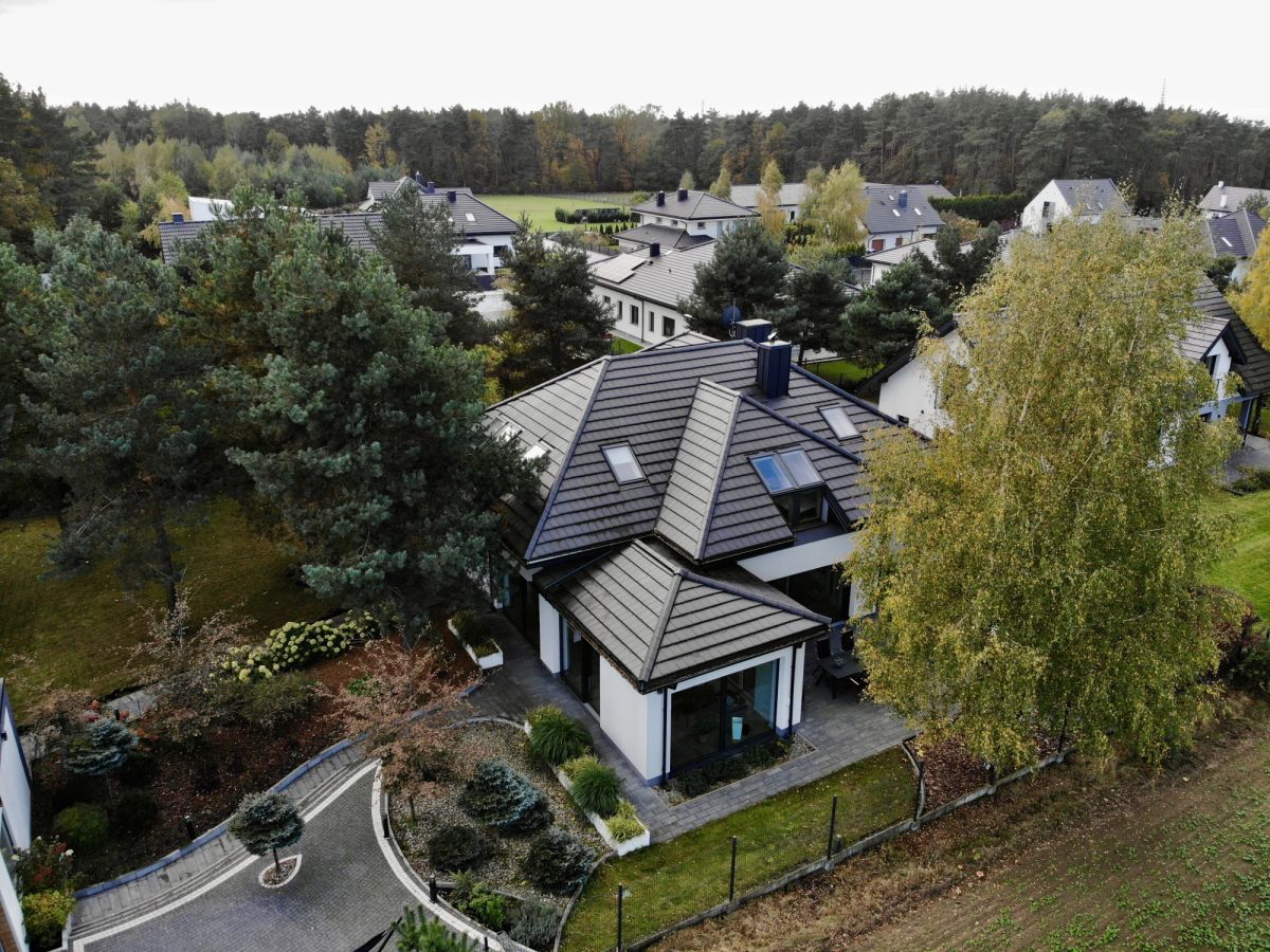 dom wolnostojący, 5 pokoi Łódź Nowosolna, ul. Sosnowe Wzgórze. Zdjęcie 1