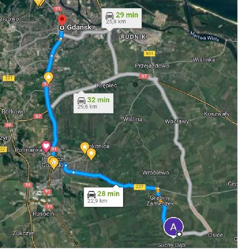 Działka budowlana Suchy Dąb. Zdjęcie 2