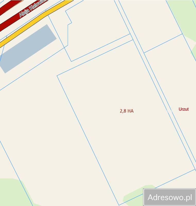 Działka inwestycyjna Urzut