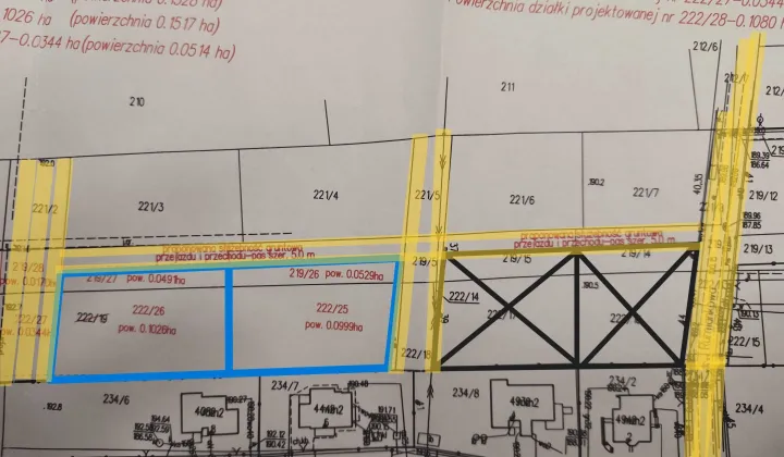 Działka budowlana Ćmiłów
