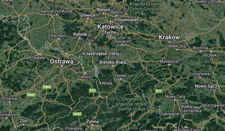 Działka rod Bielsko-Biała Lipnik, ul. Krakowska