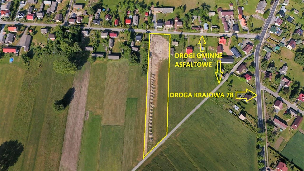 Działka budowlana Moskorzew. Zdjęcie 5