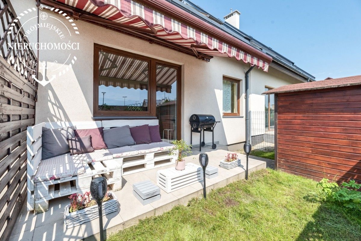 dom szeregowy, 4 pokoje Pruszcz Gdański