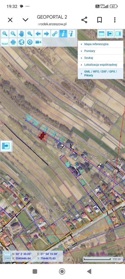 Działka budowlana Rzeszów Przybyszówka, ul. Dębicka. Zdjęcie 5