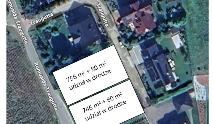Działka budowlana Zbrosławice, ul. Traugutta