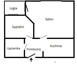 Mieszkanie 2-pokojowe Warszawa Ursynów. Zdjęcie 6