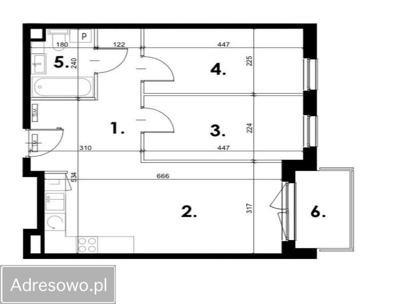 Mieszkanie 3-pokojowe Warszawa Ursynów, ul. Polki. Zdjęcie 12