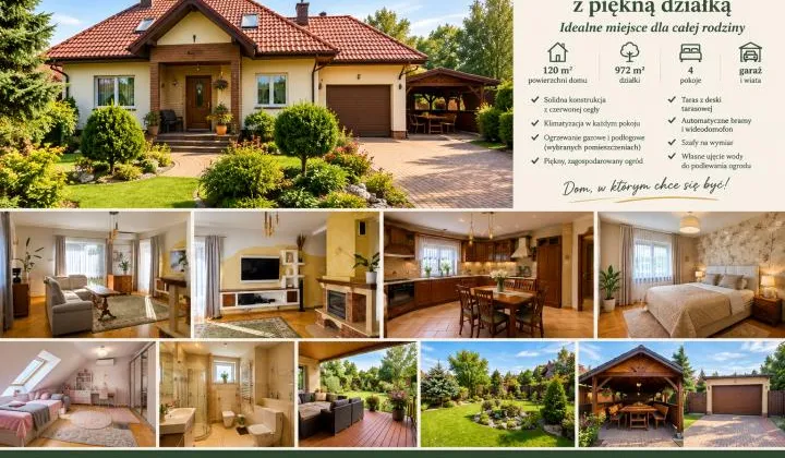 dom wolnostojący, 5 pokoi Zagościniec