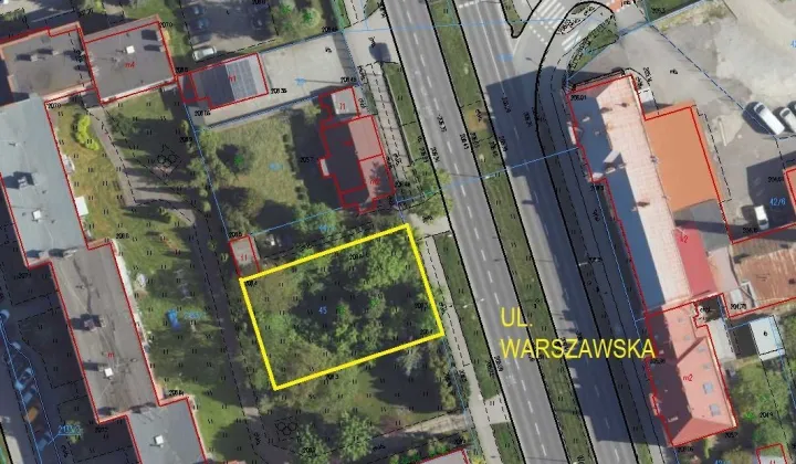 Działka inwestycyjna Rzeszów, ul. Warszawska