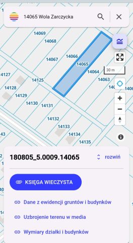 Działka budowlana Wola Żarczycka Budy-Koniec. Zdjęcie 1