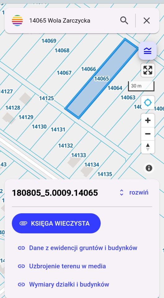 Działka budowlana Wola Żarczycka Budy-Koniec. Zdjęcie 1