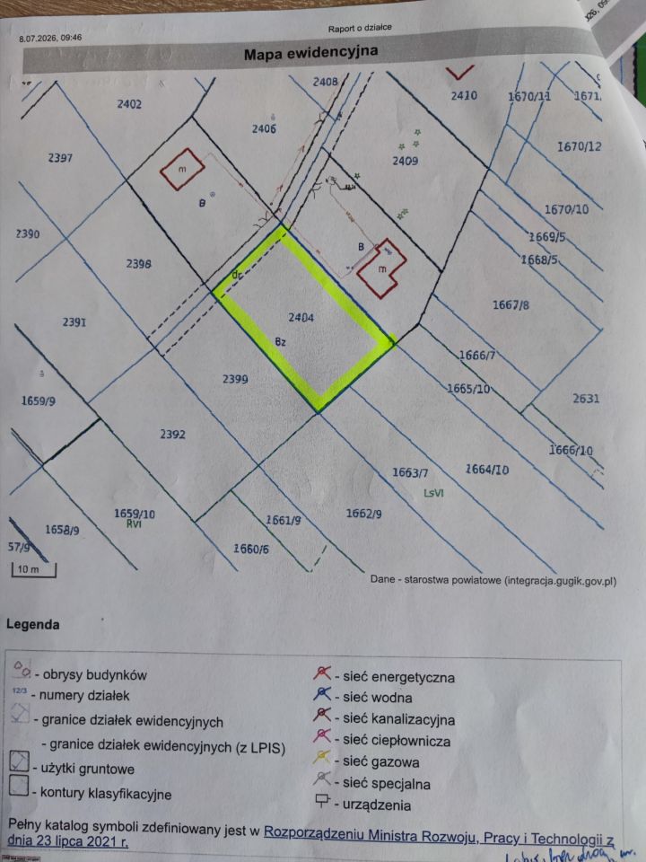 Działka siedliskowa Kuligów, ul. Okrężna. Zdjęcie 9
