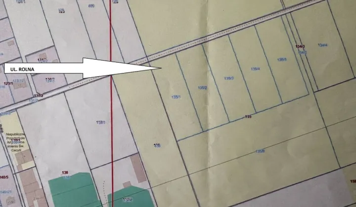 Działka rekreacyjna Kicin, ul. Rolna