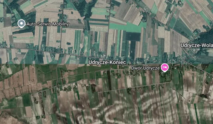 Działka budowlana Udrycze-Koniec